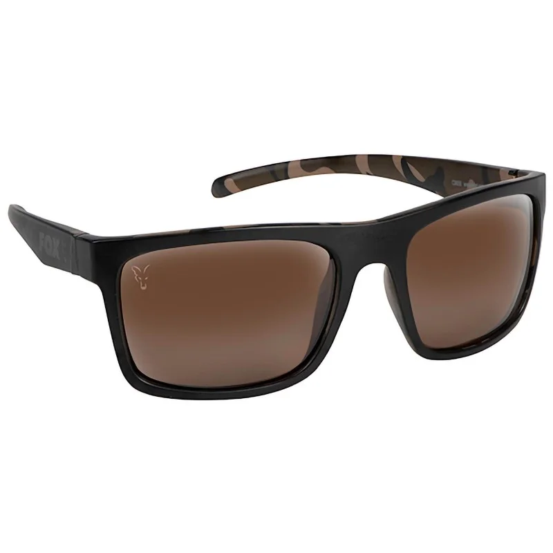 Okulary Fox Avius - Black/Camo - Brown Lense Ostatnia szansa