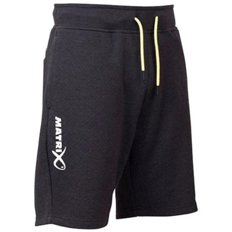 Hit cenowy Spodnie Matrix Minimal Black Marl Jogger Short - Small