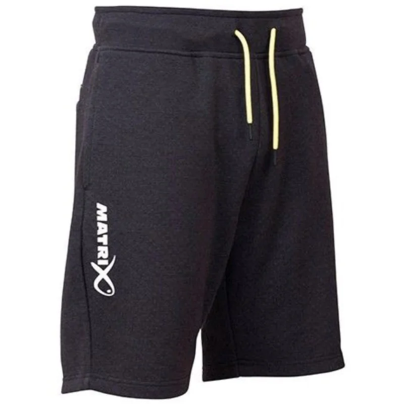Nowy Spodenki Matrix Minimal Black Marl Jogger Short - XXXL