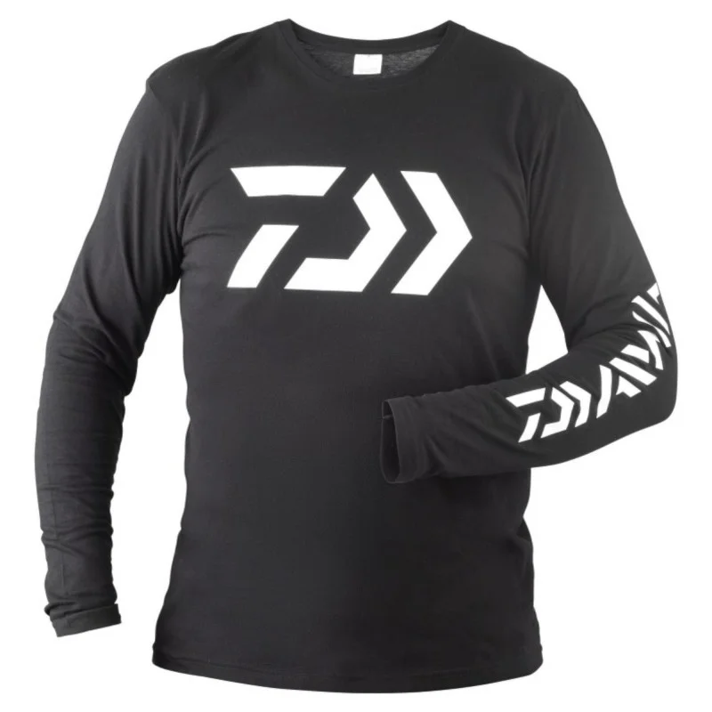 Oferta limitowana Koszulka Daiwa D-VEC Ls Shirt Black - XXL