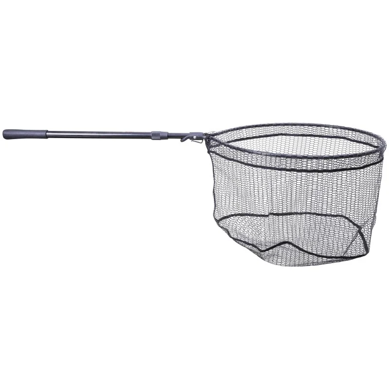 Promocja Podbierak Mikado Składany 200cm 70/60cm Gumowana Siatka Oczko 6x15mm
