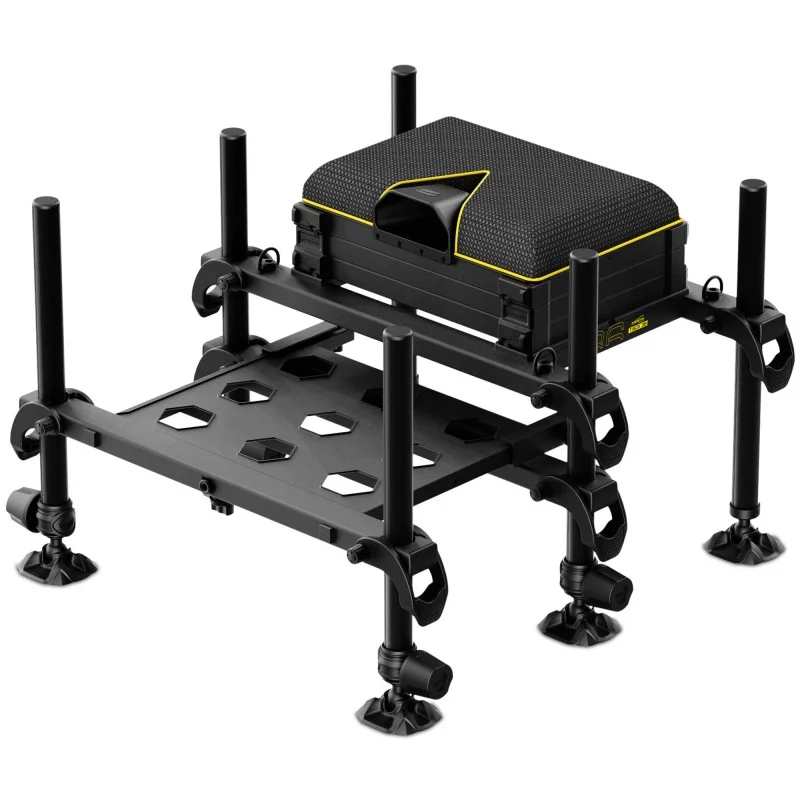 Łatwy zwrot Kosz Wędkarski/ Siedzisko Tubertini FL 200 Black