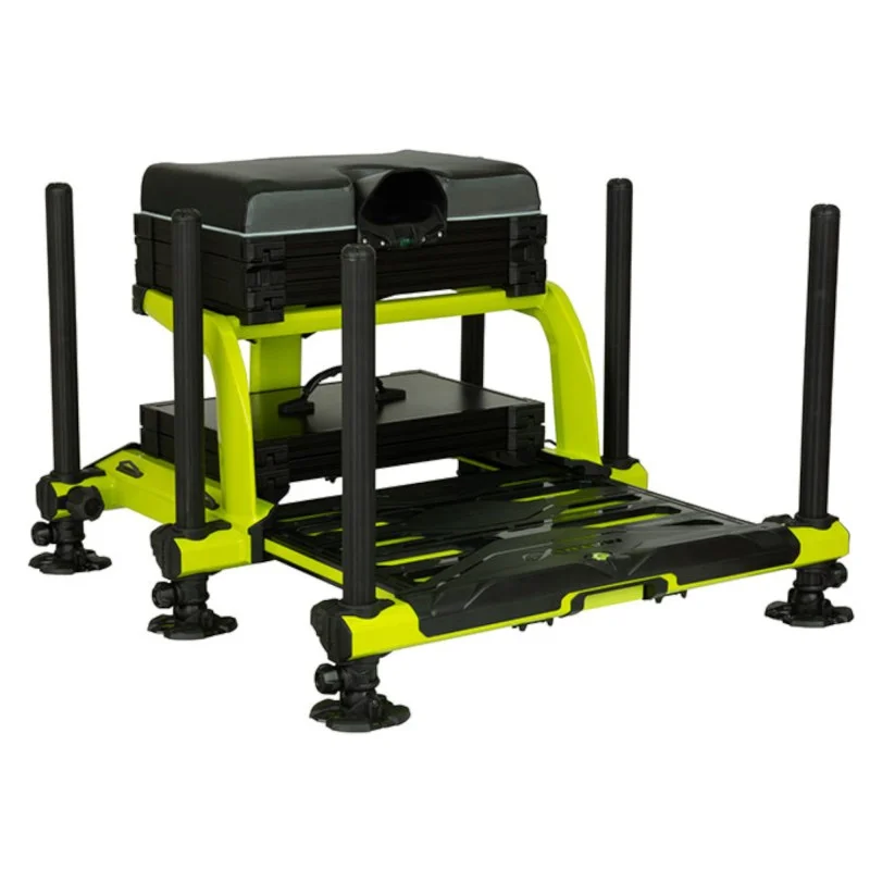 Kosz Wędkarski Siedzisko Matrix XR36 Pro Lime Seatbox Nowość
