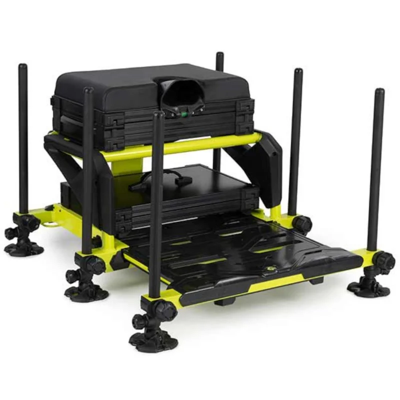Kosz Wędkarski Siedzisko Matrix S25 Pro Seatbox Lime Edition 2 Najlepsza cena