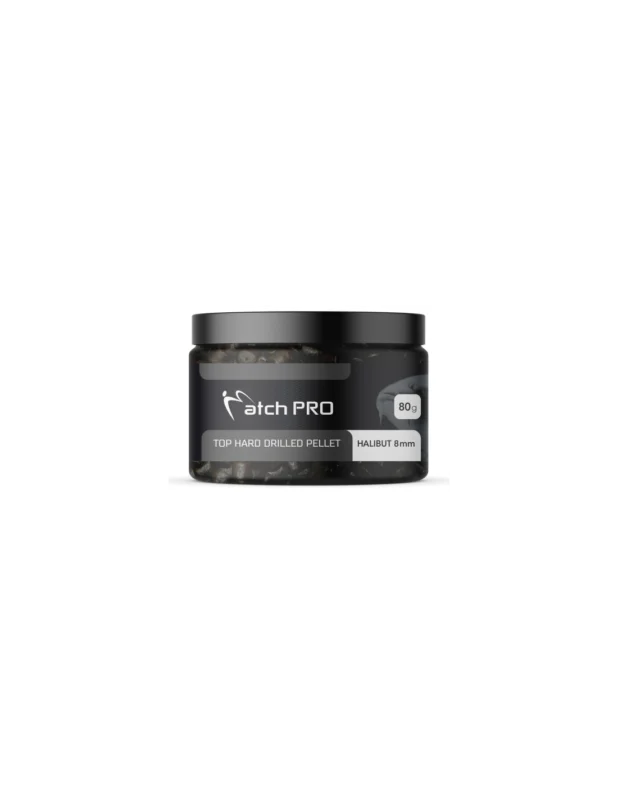 Premium Pellet haczykowy MATCHPRO Halibut Hard Drilled 8mm