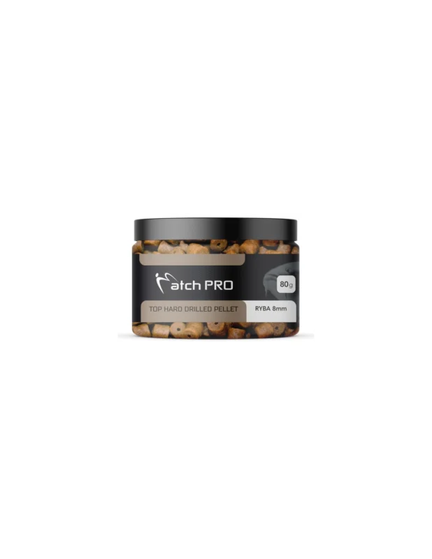 Pellet haczykowy MATCHPRO Ryba Hard Drilled 12mm Tylko do końca tygodnia