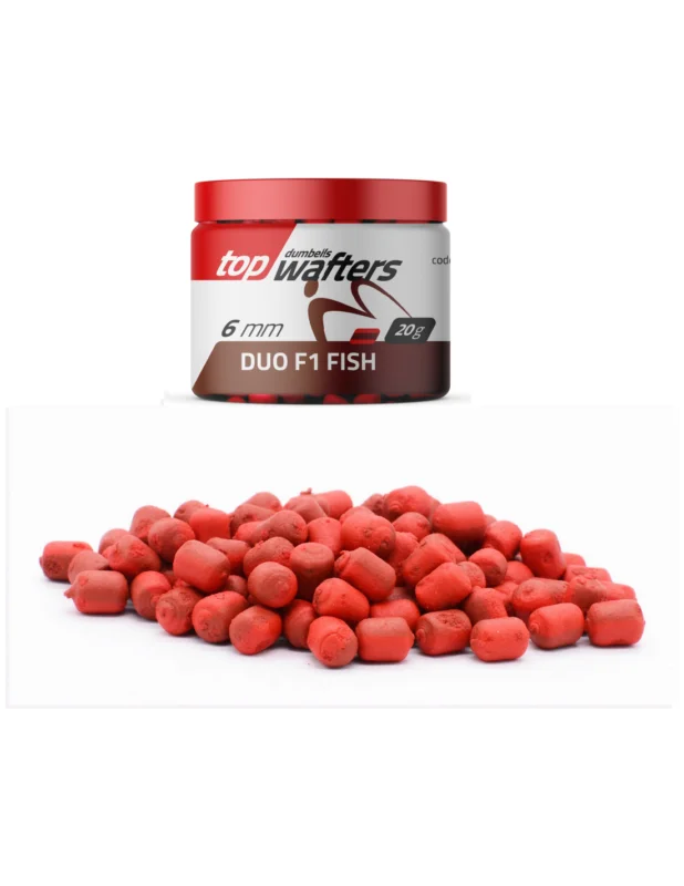 Dumbells MATCHPRO Wafters Duo F1-Ryba 6mm 20g Cena promocyjna