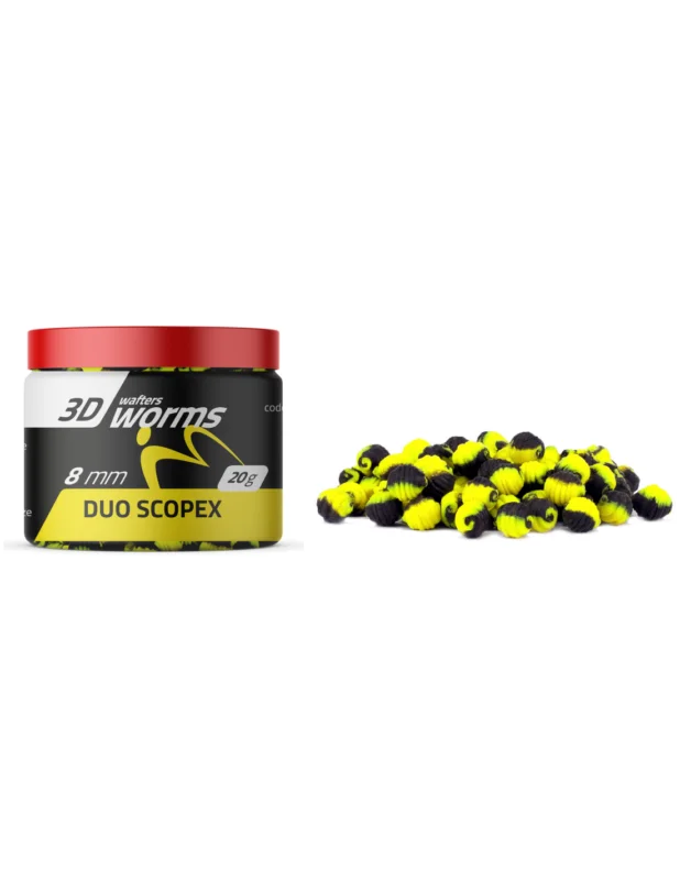 Wafters MATCHPRO Worms 3D Duo Scopex 8mm 20g Szybka dostawa