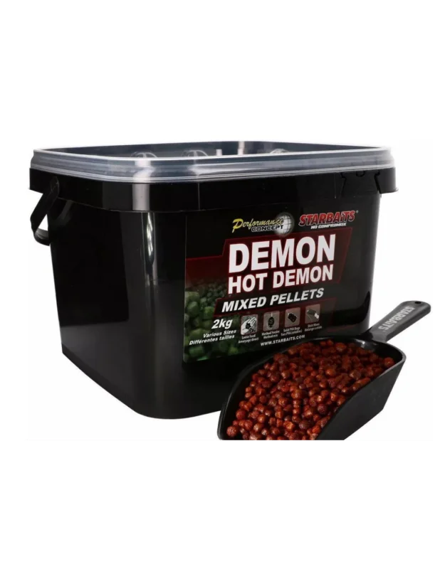 Pellet STARBAITS DEMON HOT DEMON MIXED 2 KG Taniej