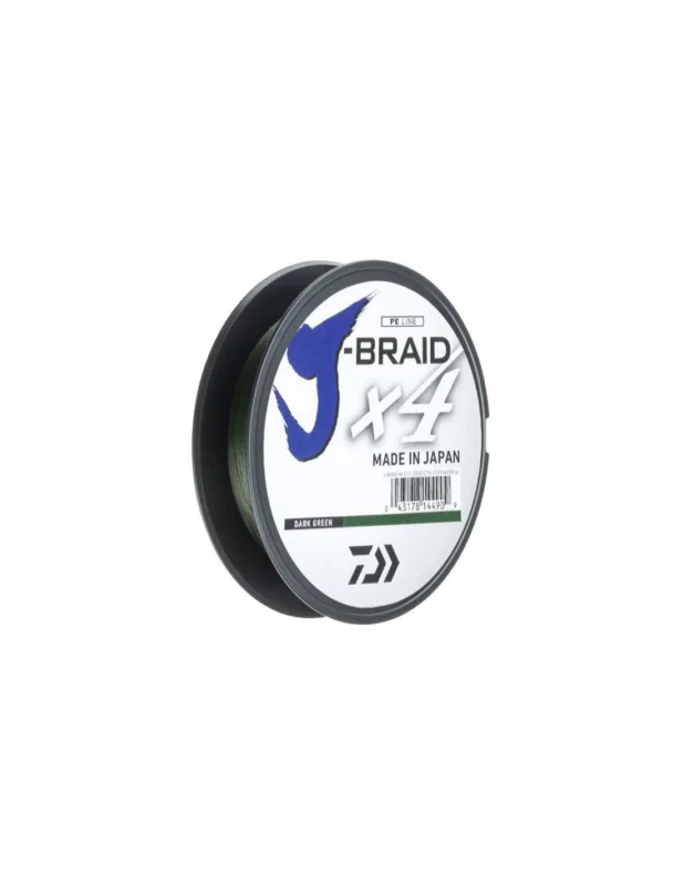 Plecionka Daiwa J-Braid X4E 0.13mm 135m Dark Green Zamów teraz