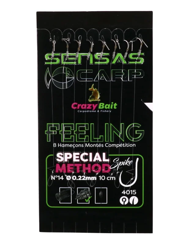 Przypony Sensas METHOD Bayonets 4015 12/0.22mm Kup teraz