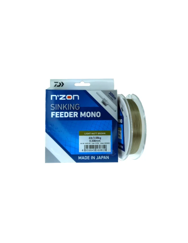 Rabat Żyłka Daiwa N'ZON Line Sinking Feeder Mono 300m 0.16mm