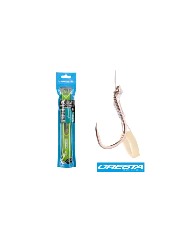 Wyjątkowa oferta Gotowe Przypony CRESTA Pellet Waggler Rigs 12/22