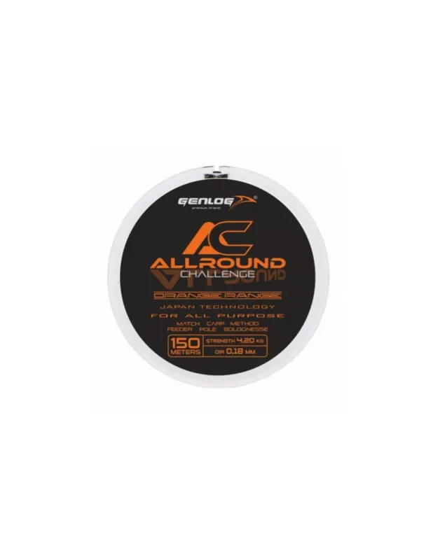 Wyjątkowa oferta Żyłka Genlog Allround Orange 150m 0.22mm