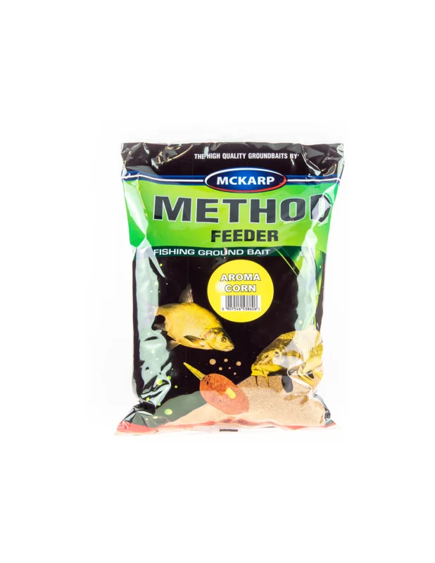 Hit sprzedaży Zanęta MCKarp Method Feeder Aroma Corn 1kg