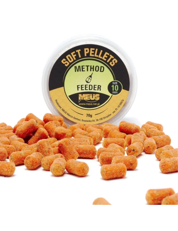 Dodaj do koszyka Pellet Soft MEUS 10mm Pomarańcza & Makrela
