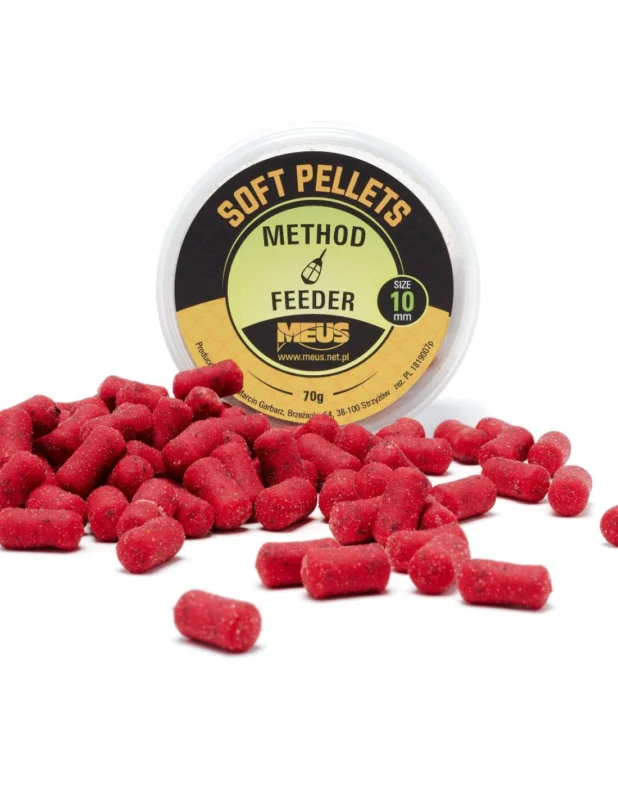 Do wyczerpania zapasów Pellet Soft MEUS 10mm Ognista Róża
