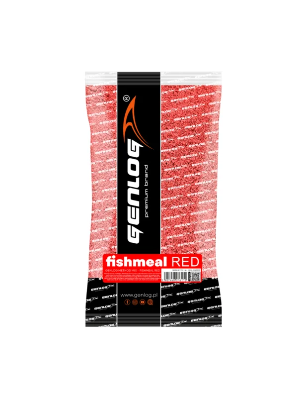 Ostatnie sztuki Zanęta Genlog Method Mix- Fishmeal Red 1 kg