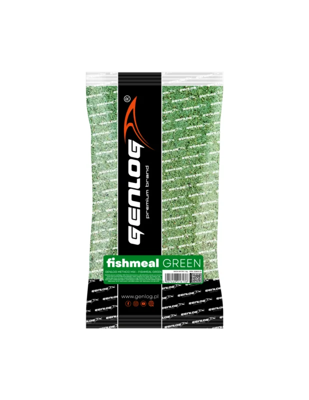 Zanęta Genlog Method Mix-Fishmeal Green 1kg Premium