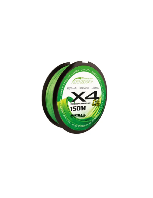Plecionka Mistrall Shiro Green 150m x4 0,13mm Nowość
