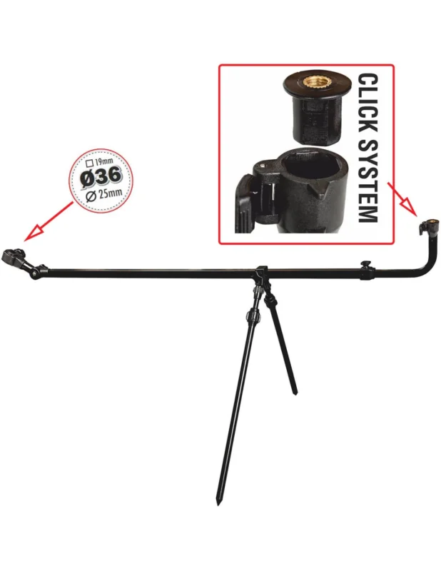 Zamów dziś Wysięgnik Traper Feeder Click Z Nogami 80+80cm