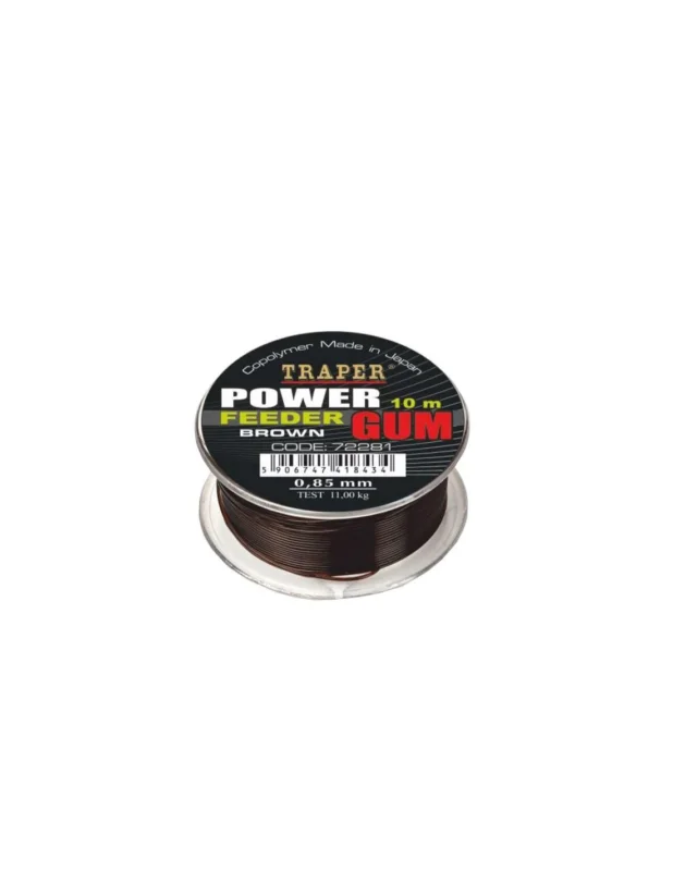 Feeder Gum TRAPER Power Brown 0,85mm Szybka dostawa