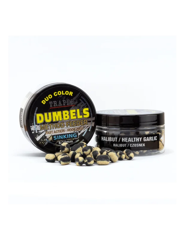 Cena promocyjna Dumbels Traper MF Sinking DUO 8-10mm 30g Halibut/Czosnek