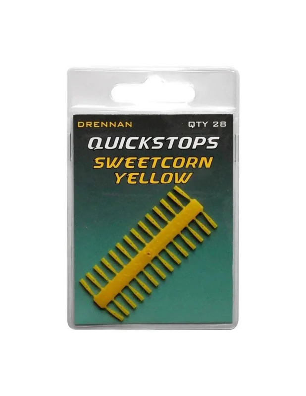 Stopery Drennan PushStop Sweetcorn Yellow 28szt Kup online