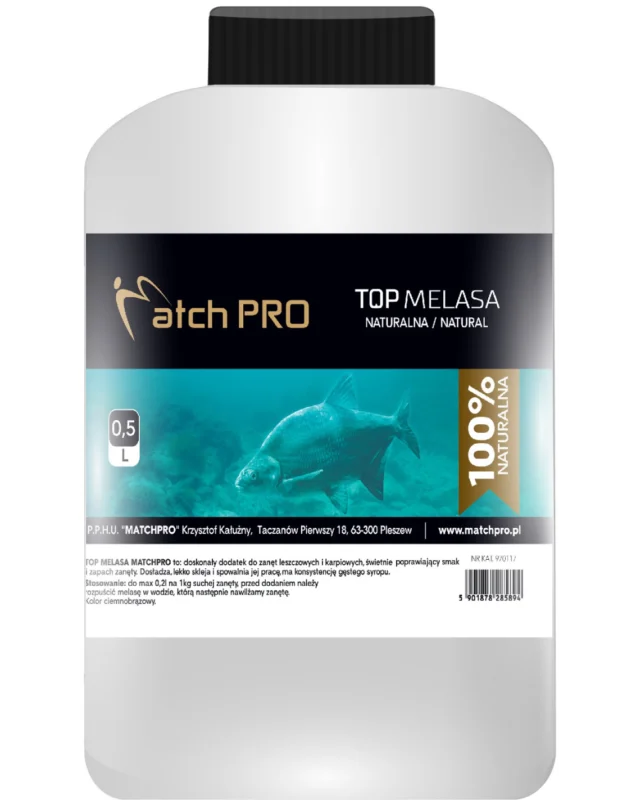 Melasa MatchPro Naturalna 500ml Łatwy zwrot