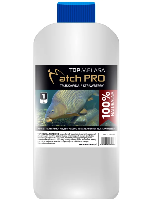 Melasa MatchPro Truskawkowa 1000ml Super okazja