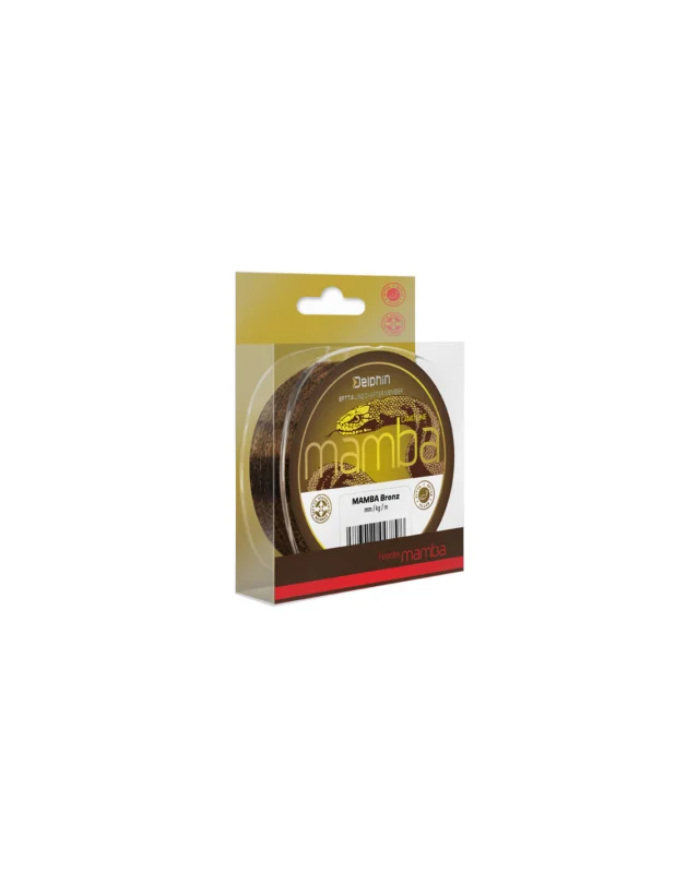 Żyłka Delphin MAMBA Feeder Bronz 0.28mm 300m Zamów teraz