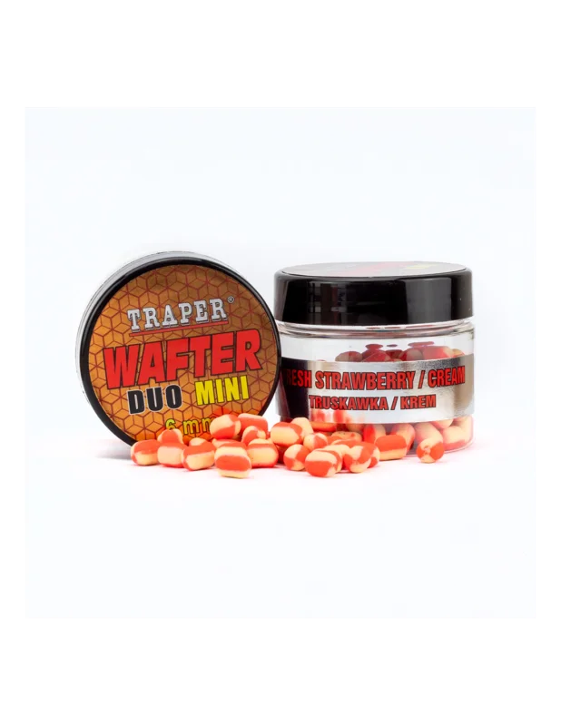 Wafter Traper MF DUO Mini 6mm 15g Truskawka/Krem Ostatnie sztuki