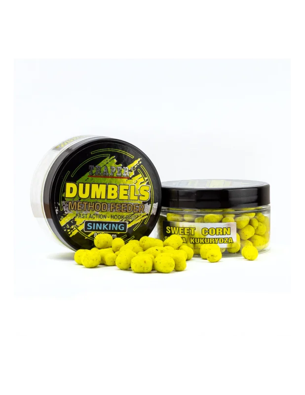 Dumbels Traper MF Sinking 8-10mm 50g Słodka Kukurydza Do wyczerpania zapasów