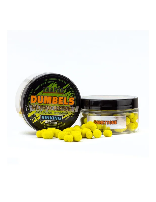 Do wyczerpania zapasów Dumbels Traper MF Sinking 8-10mm 50g Panettone