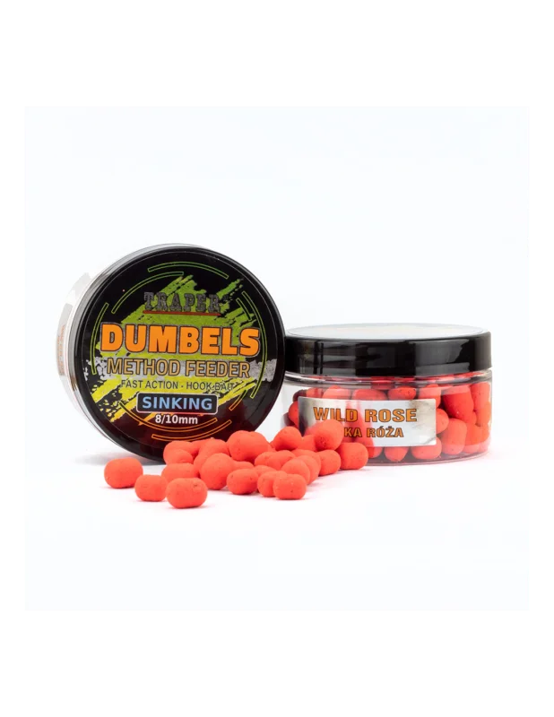 Do wyczerpania zapasów Dumbels Traper MF Sinking 8-10mm 50g Dzika róża