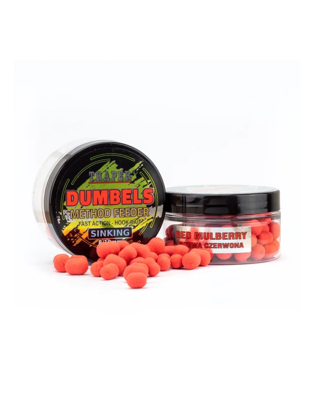 Dumbels Traper MF Sinking 8-10mm 50g Morwa czerwon Bestseller