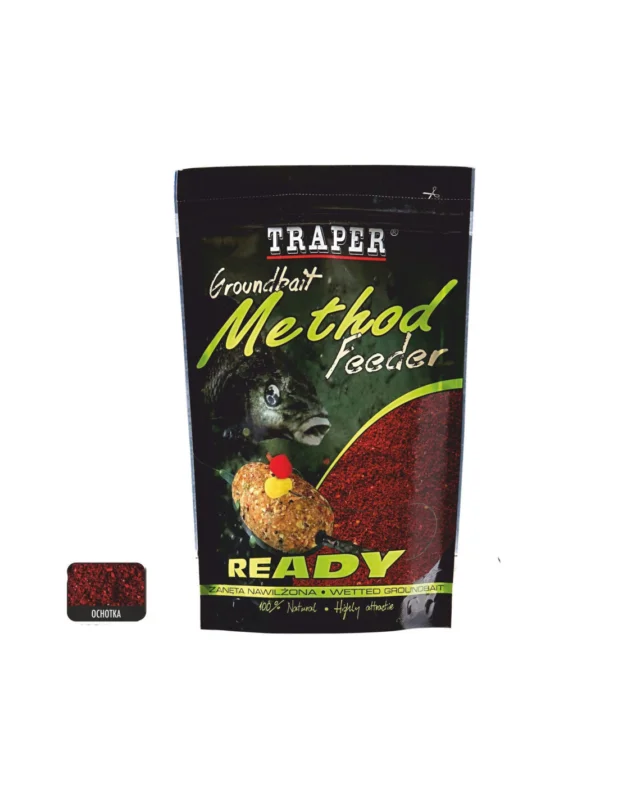 Darmowa dostawa Zanęta Traper Method Feeder Ready Ochotka 750g