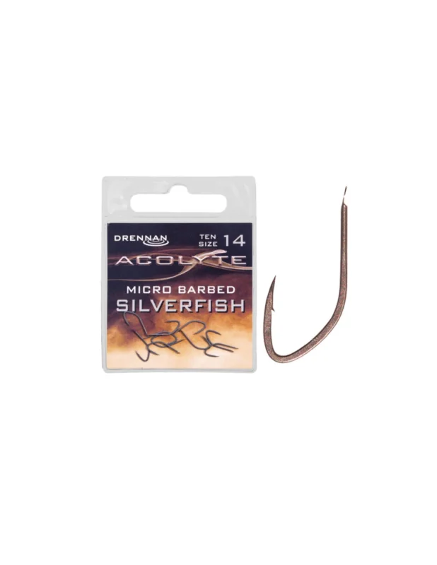 Haczyki Drennan ACOLYTE SILVERFISH Nr 16 Oferta limitowana