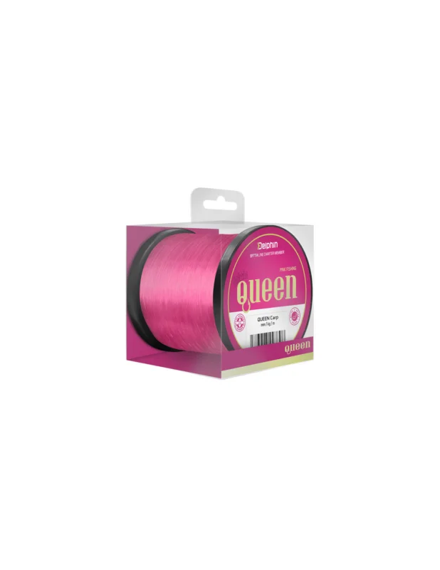 Żyłka Delphin Queen Różowa 1200m 0.25mm Popularny