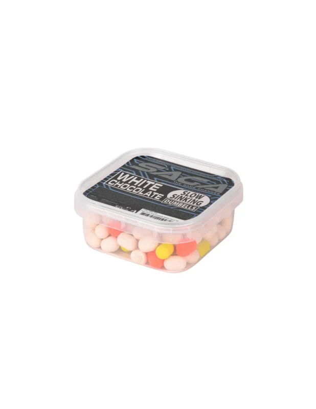 Dumbells Saga Slow Sinking White Choco 10mm Obniżka ceny