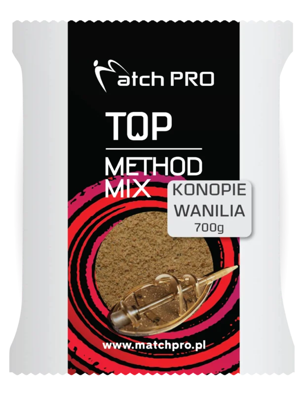 Cena promocyjna Zanęta MATCHPRO Wanilia Konopie 700g