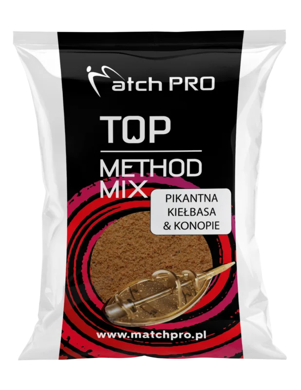 Tylko do końca tygodnia Zanęta MATCHPRO Pikantna Kiełbasa Konopie 700g