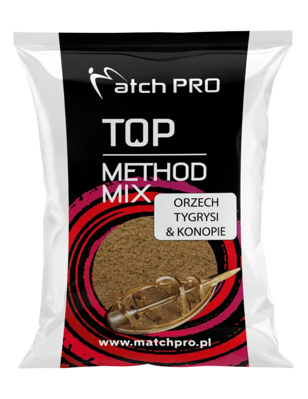 Zanęta MATCHPRO Orzech Tygrysi Konopie 700g Nie przegap
