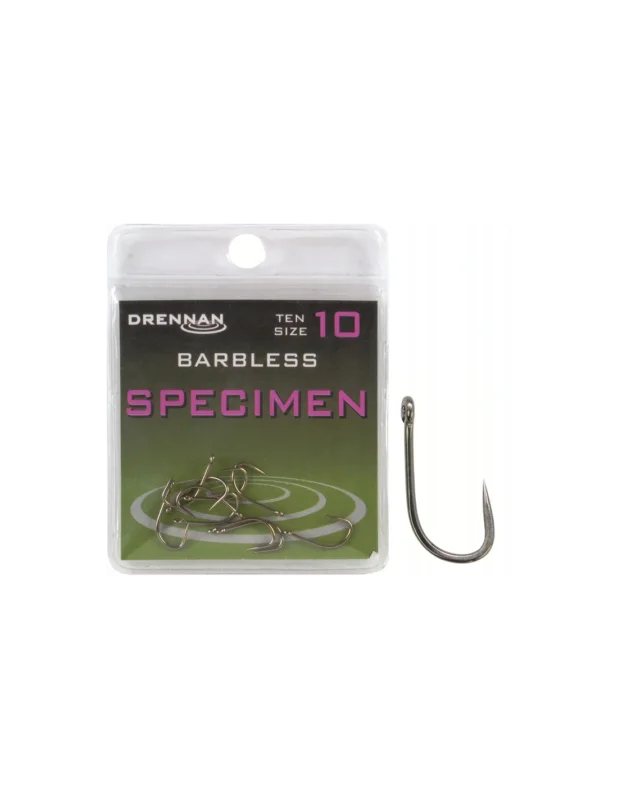 Drennan Haczyki Specimen Barbless 10szt nr 6 Promocja