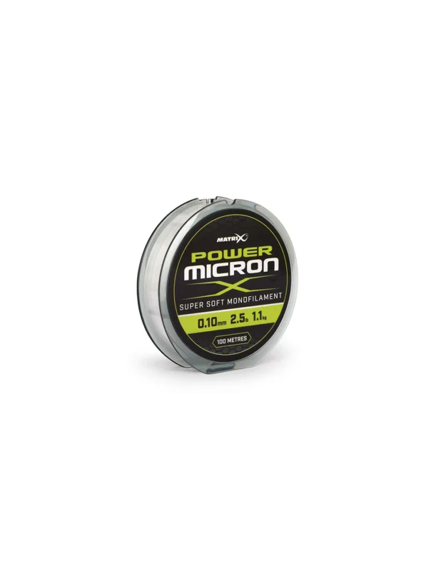 Łatwy zwrot Żyłka Matrix Power Micron X 100m 0.10mm