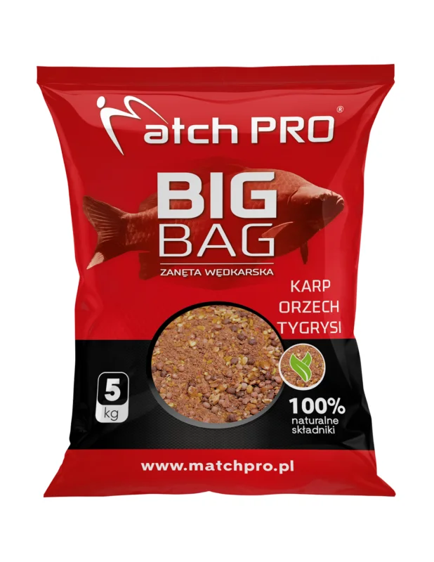 Zanęta MATCHPRO Big Bag Karp Orzech Tygrysi 5kg Tylko dziś