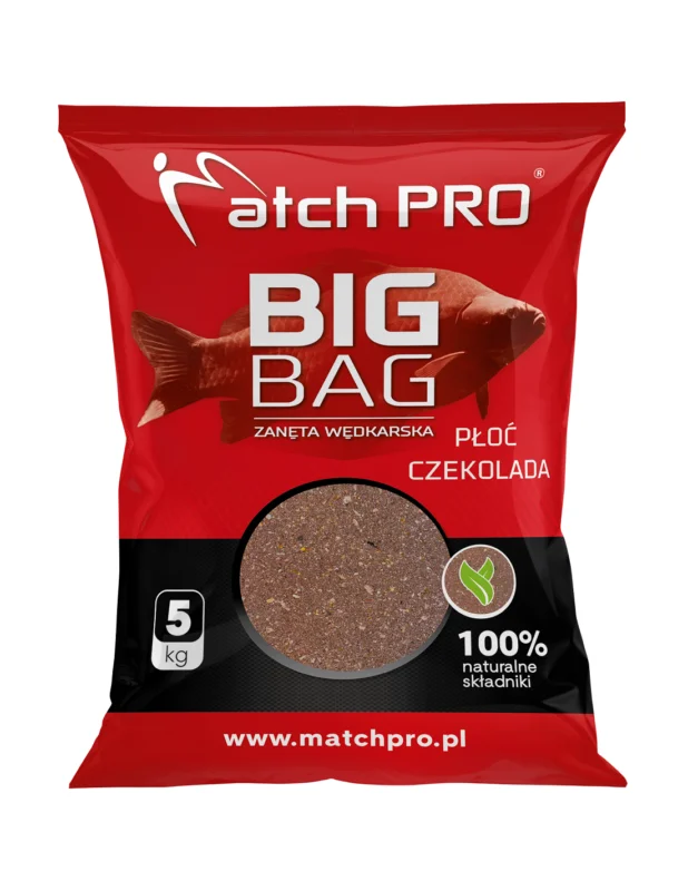 Promocja Zanęta MATCHPRO Big Bag Płoć Czekolada 5kg