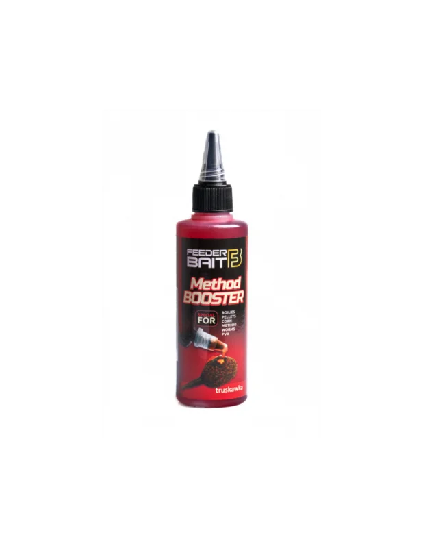 Darmowy zwrot Feeder Bait Method Booster Truskawka 100ml