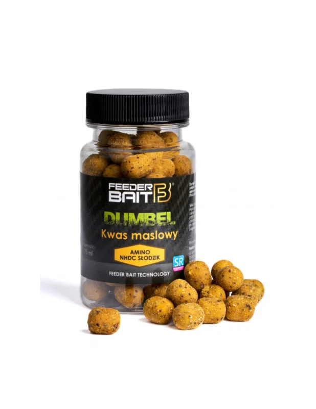 Wybór klientów Feeder Bait DUMBEL 8mm 75mlKwas Masłowy