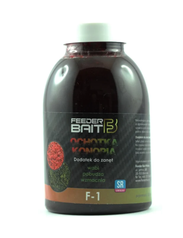 Wyprzedaż Zalewa Feeder Bait F1 Ochotka Konopia 250ml